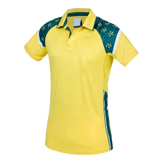 Mens Fasion Polo Green and Gold Mens Fasion Polo Green and Gold