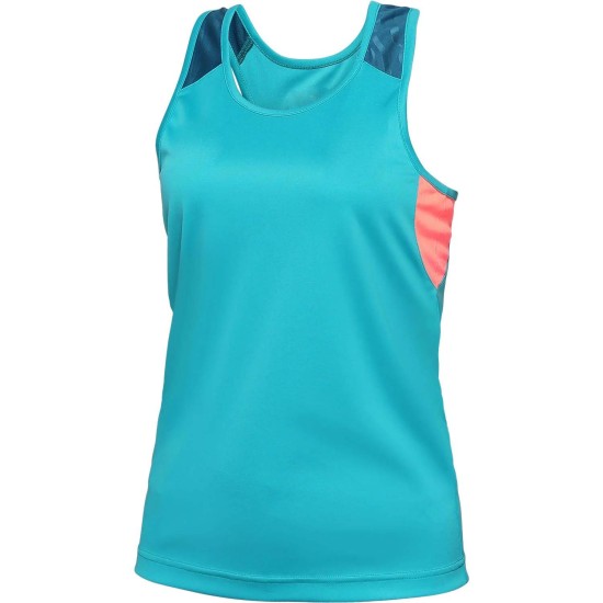 Women's Bonded Tank Top, Mesh Blue Women's Bonded Tank Top, Mesh Blue